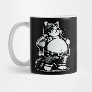 Chubby Cat // Funny Cat Lover Mug